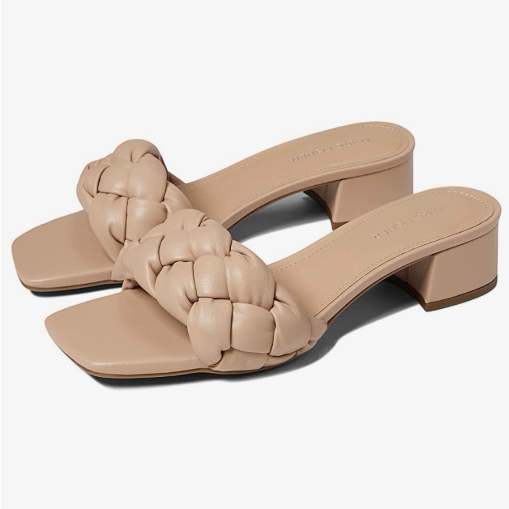 MARC FISHER CALVIE BRAIDED SLIDE SANDAL IN WOMEN’S SIZE 8.5